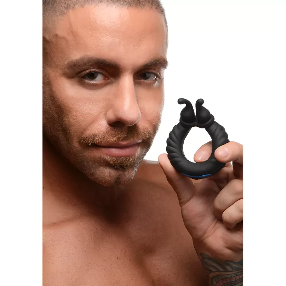 Best Sale Healthy & Active 10X Cobra Dual Stimulation Silicone Cock Ring
