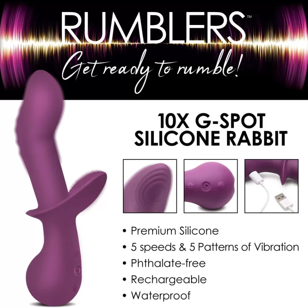 Cheap Healthy & Active 10X G-Spot Silicone Vibrator