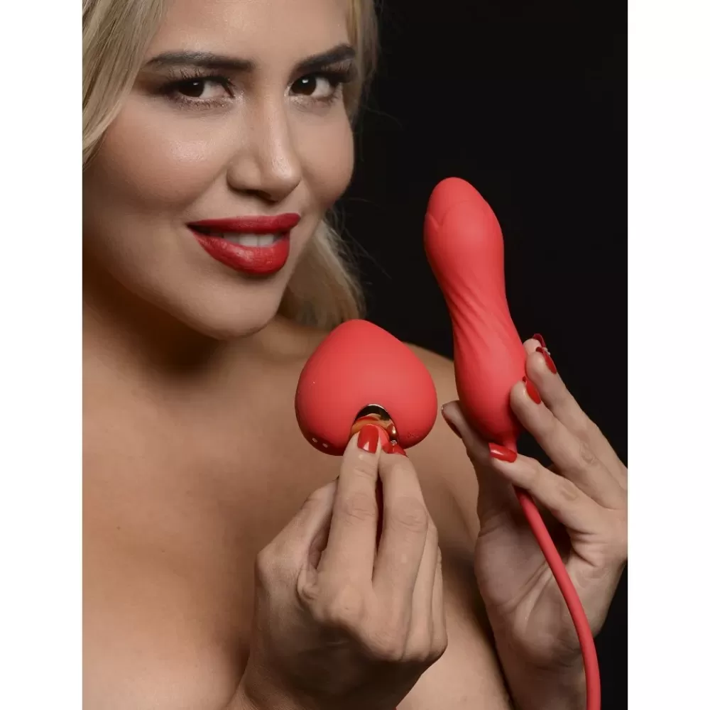 Best Sale Healthy & Active 10X Love on Me Suction Clit Stimulator & Vibrating Egg