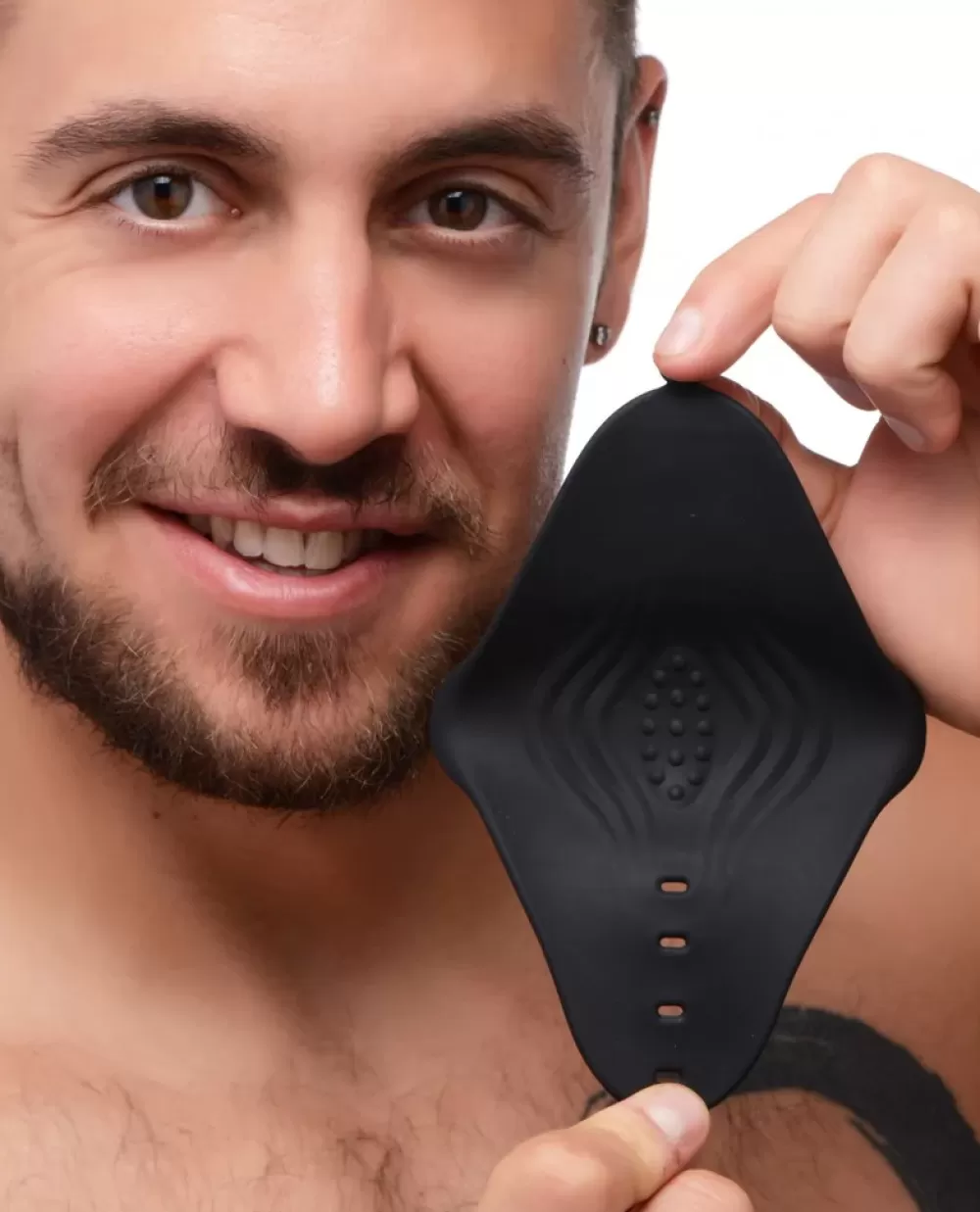 New Healthy & Active 10X Pleasure Stroke Vibrating Silicone Penis Sleeve