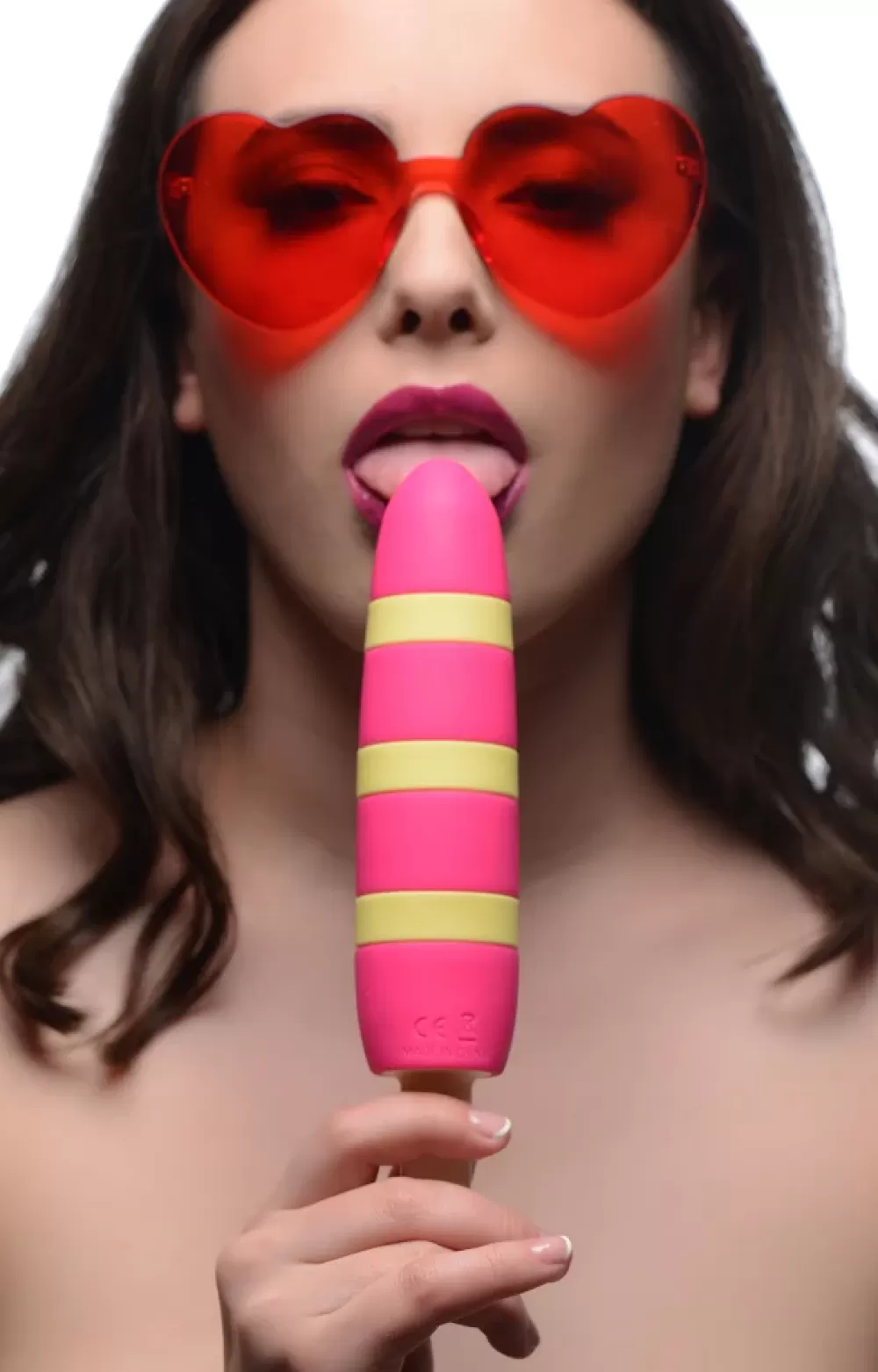 Hot Healthy & Active 10X Popsicle Silicone Rechargeable Vibrator