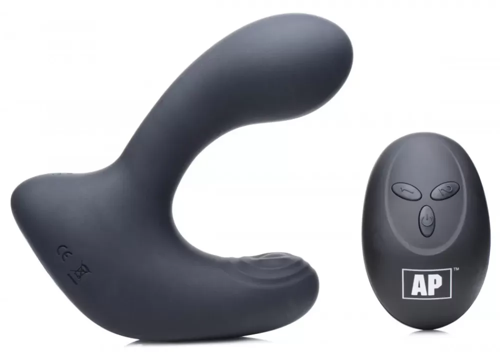 Discount Healthy & Active 10X P-Pulse Taint Tapping Silicone Prostate Stimulator with Remote