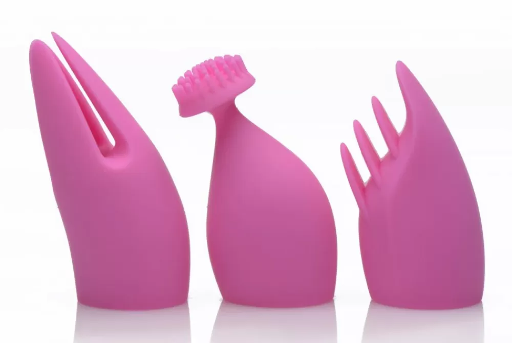 Flash Sale Healthy & Active 10X Versa-Thrust Vibrating and Thrusting Silicone Rabbit with 3 Attachments