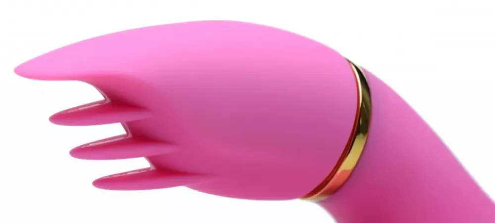 Flash Sale Healthy & Active 10X Versa-Thrust Vibrating and Thrusting Silicone Rabbit with 3 Attachments