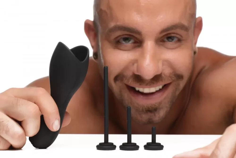 Shop Healthy & Active 10X Vibrating Penis Head Teaser with Urethral Sounds