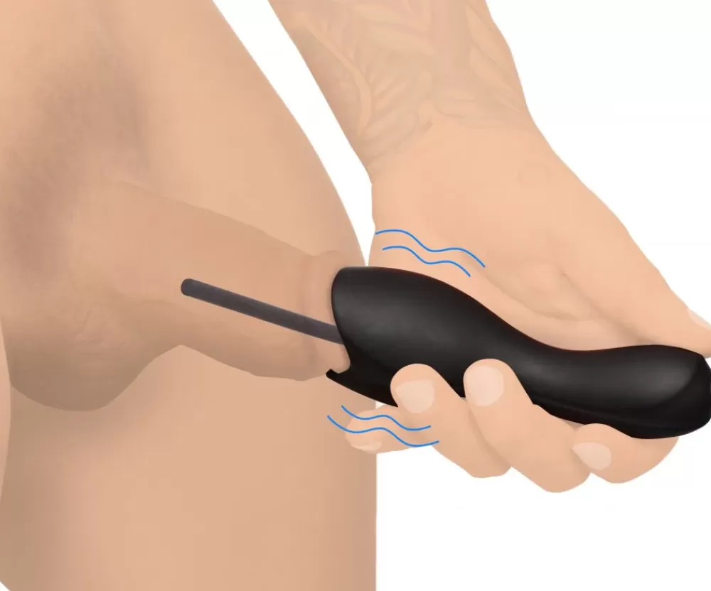 Shop Healthy & Active 10X Vibrating Penis Head Teaser with Urethral Sounds