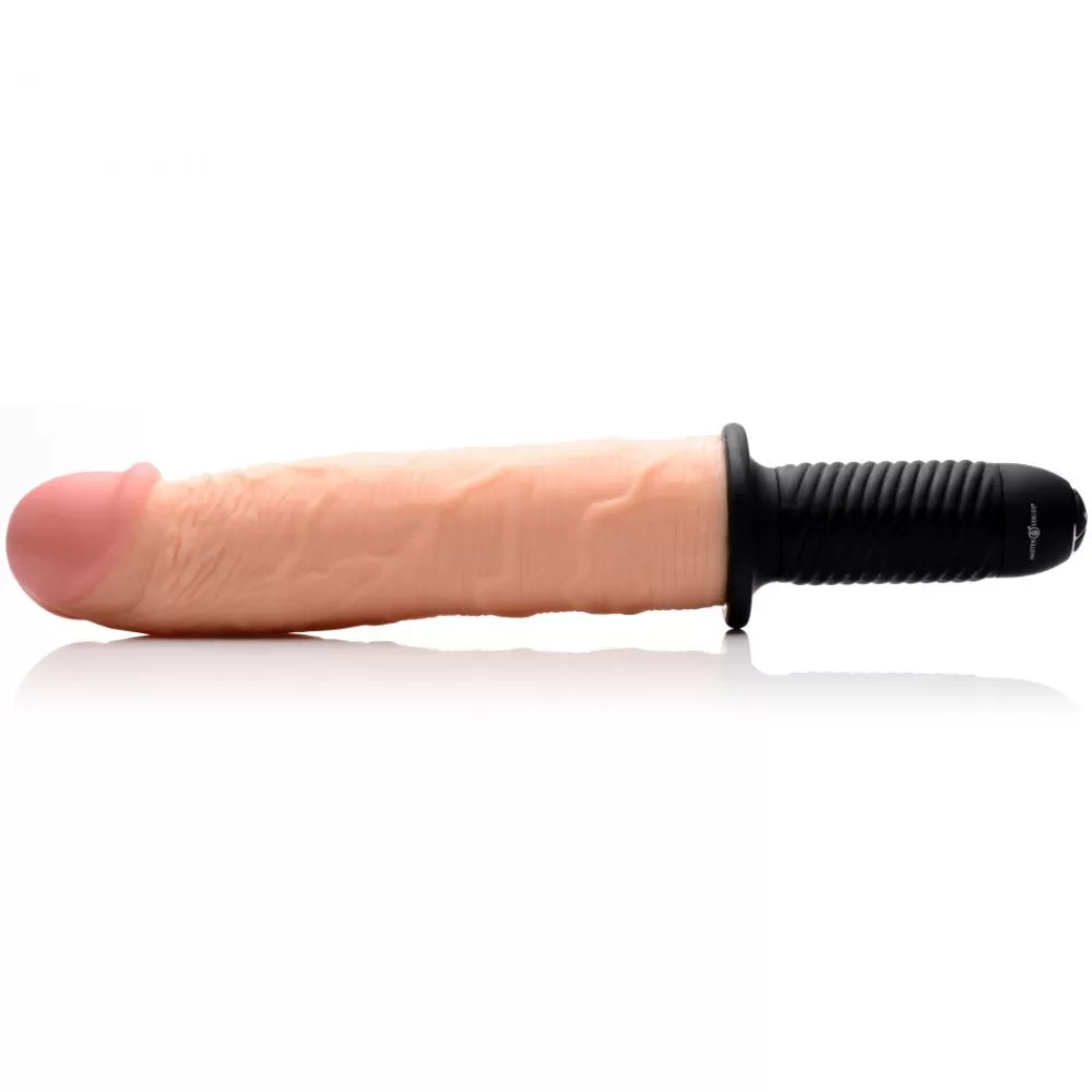 New Healthy & Active 13 Mode XXL Vibrating Giant Dildo Thruster