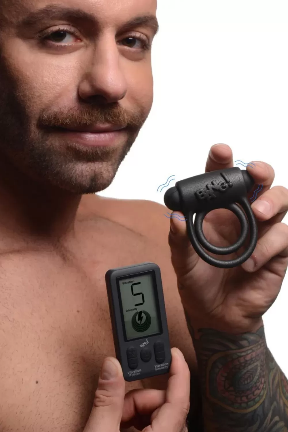 Online Healthy & Active 25X Vibrating Silicone Cock Ring with Remote Control