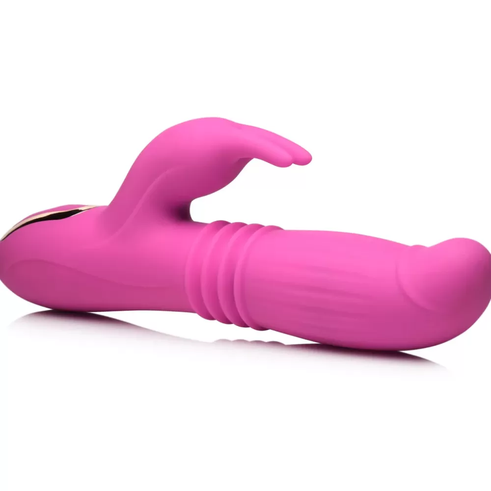 Flash Sale Healthy & Active 35X Lil Swell Thrusting and Swelling Silicone Rabbit Vibrator