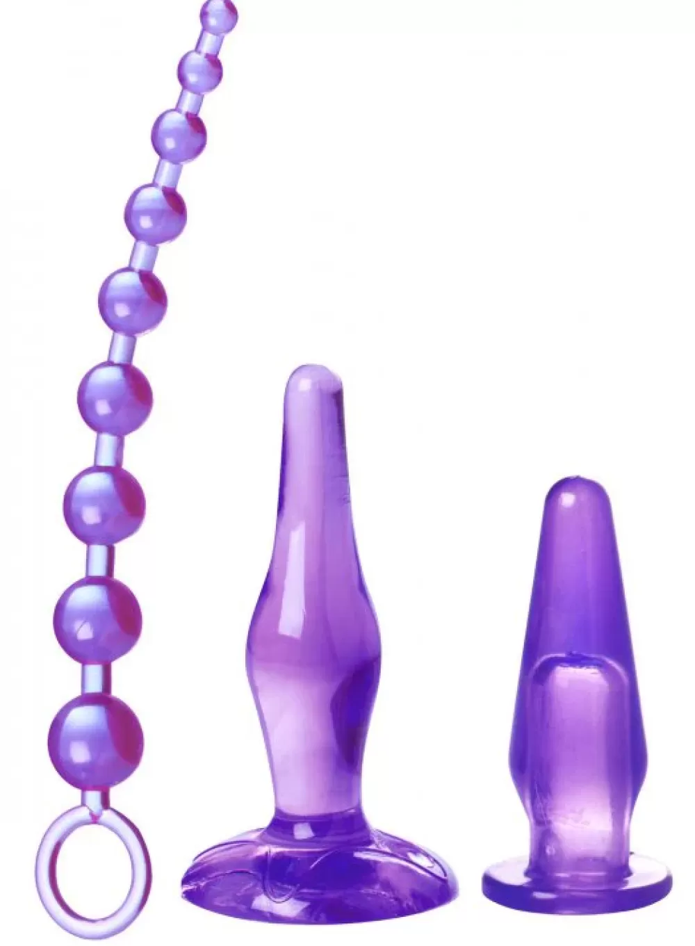 Best Healthy & Active 3pc Amethyst Adventure Anal Kit