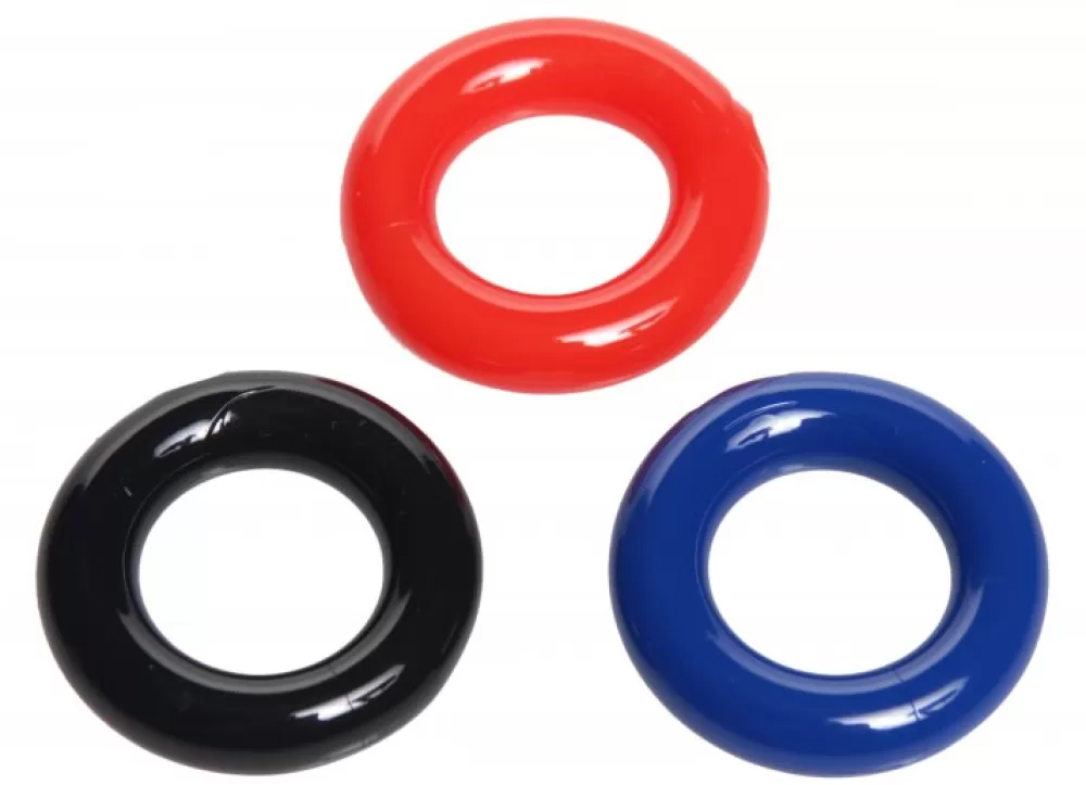 Online Healthy & Active 3pk Stretchy Cock Rings
