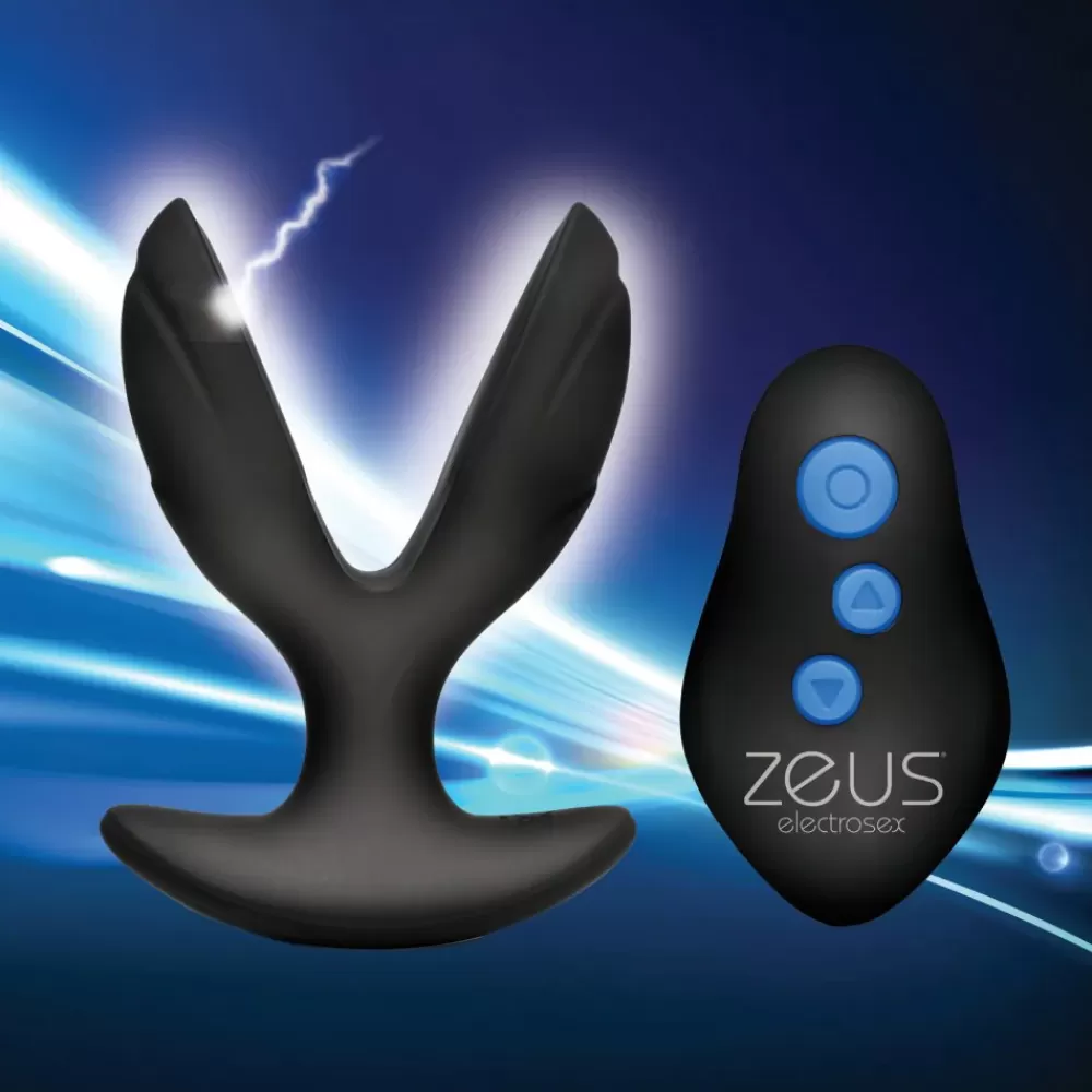 Fashion Healthy & Active 64X Electro-Spread Vibrating and Estim Silicone Butt Plug