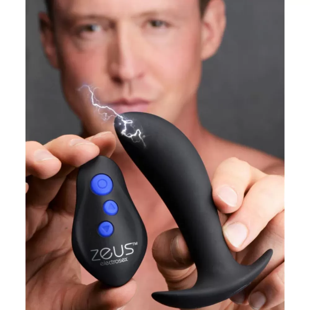 New Healthy & Active 64X Pro-Shocker Vibrating and E-stim Prostate Plug