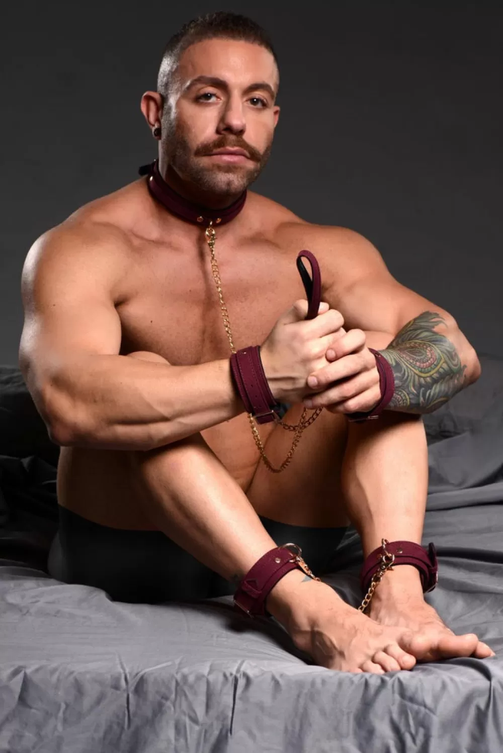 Shop Healthy & Active 6 Piece Velvet Bondage Set