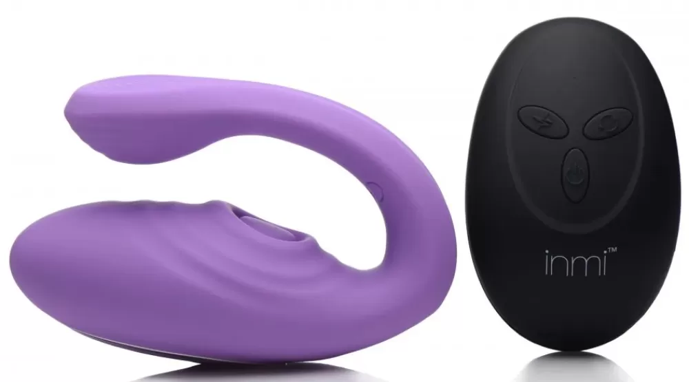 New Healthy & Active 7X Pulse Pro Pulsating and Clit Stimulating Vibrator with Remote Control