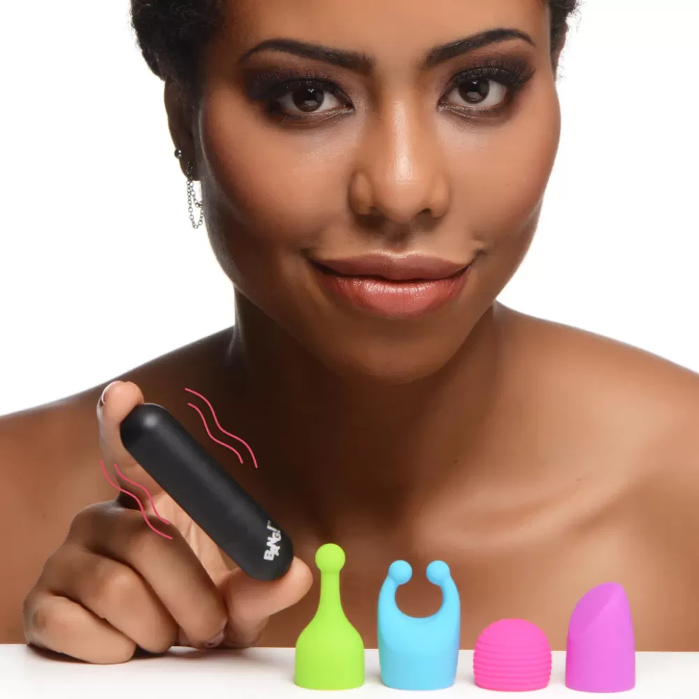Clearance Healthy & Active 7X Rechargeable Bullet with 4 Attachments