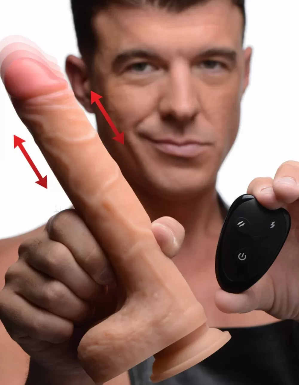 Hot Healthy & Active 7X Thrusting & Vibrating Realistic Dildo