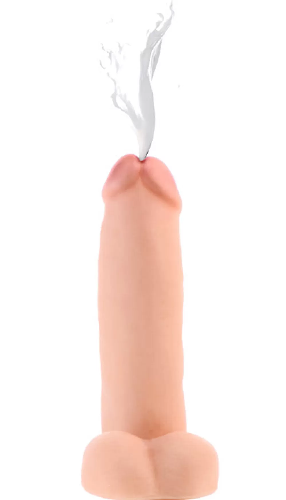 Fashion Healthy & Active 8 Inch Realistic Dual Density Squirting Dildo