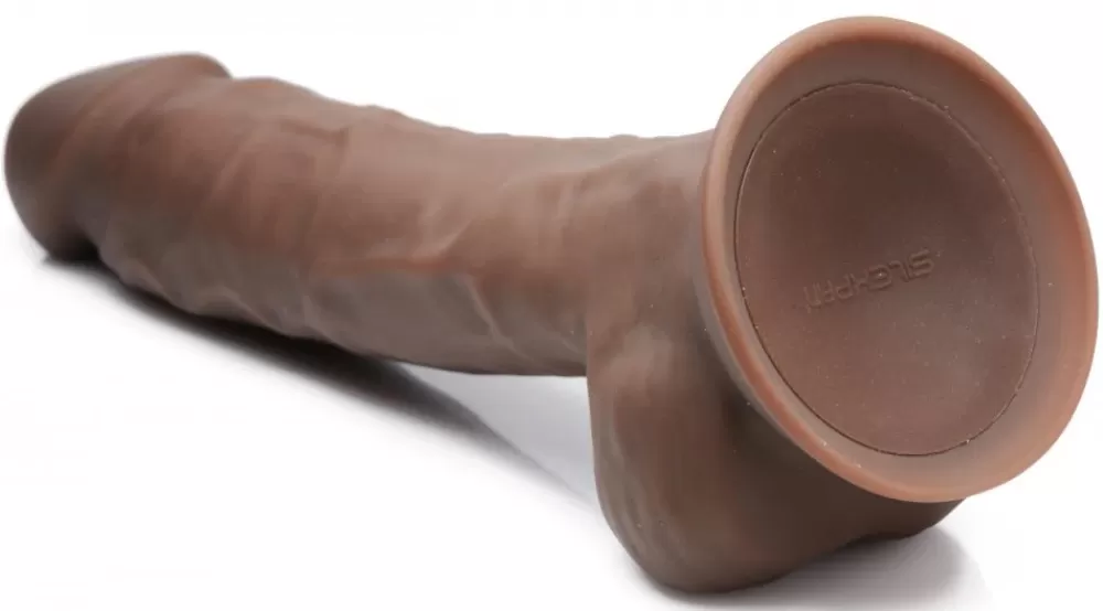 Hot Healthy & Active 8 Inch Silexpan Hypoallergenic Silicone Vibrating Dildo
