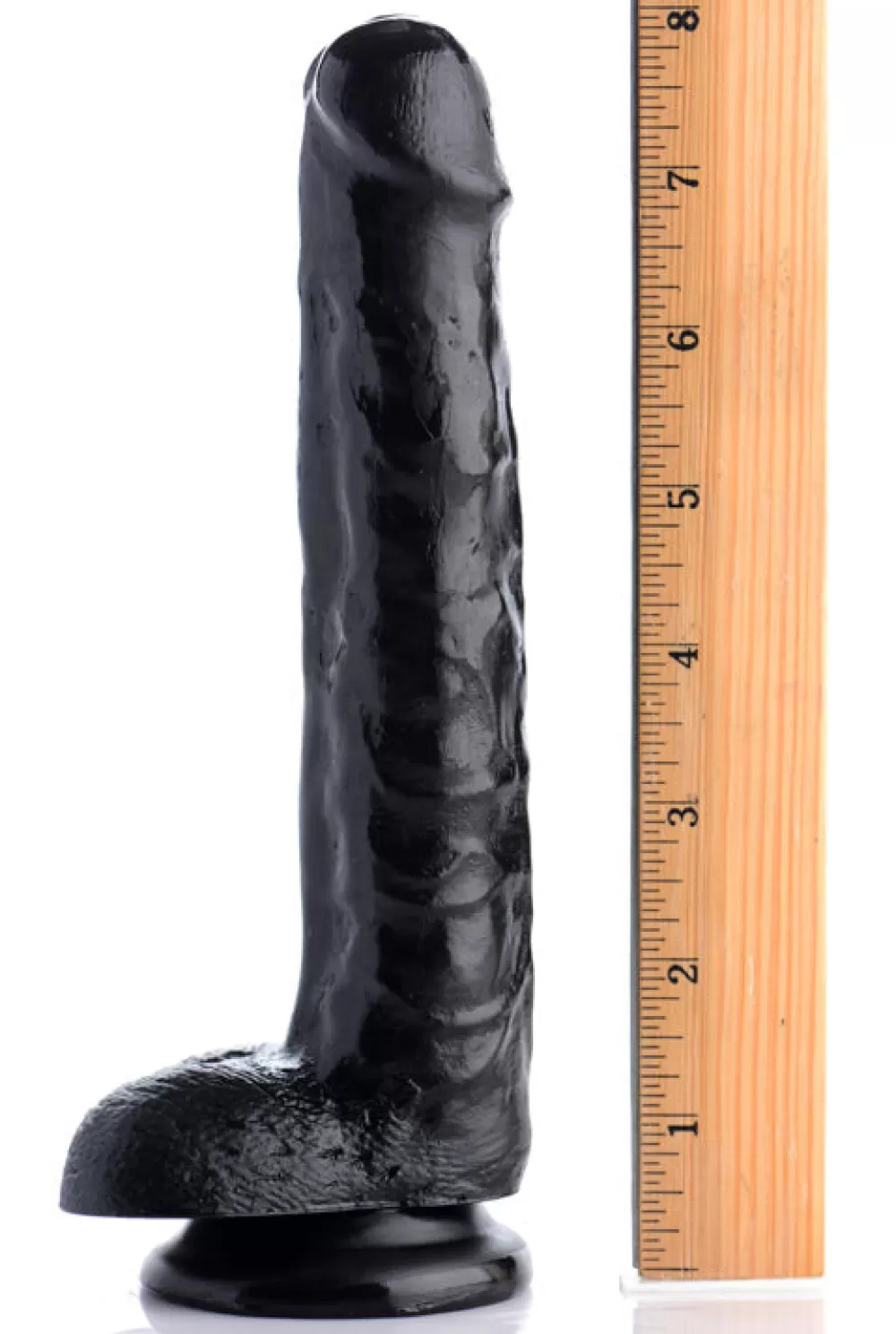 Online Healthy & Active 8 Inch Slim Dildo with Balls