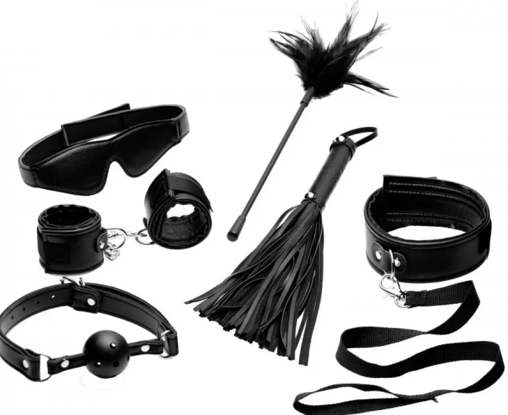 New Healthy & Active 8pc Tame Me Beginner Bondage Set