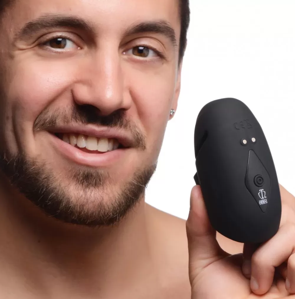 Sale Healthy & Active 8X Vibrating Silicone Penis Head Stimulator