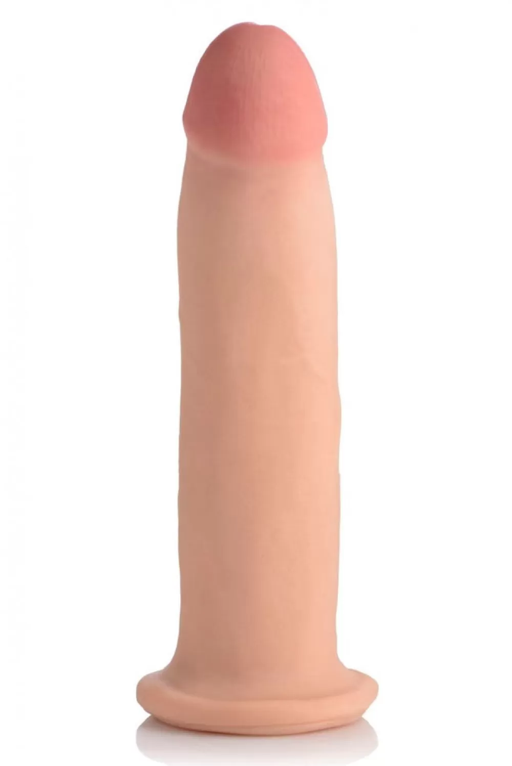 Shop Healthy & Active 9 Inch Ultra Real Dual Layer Suction Cup Dildo