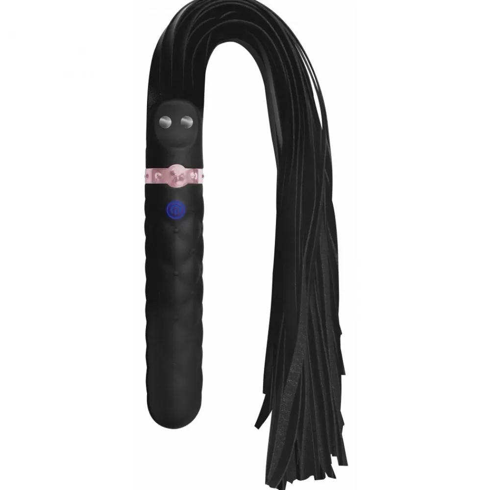 Clearance Healthy & Active 9X Vibrating Silicone Dildo Flogger