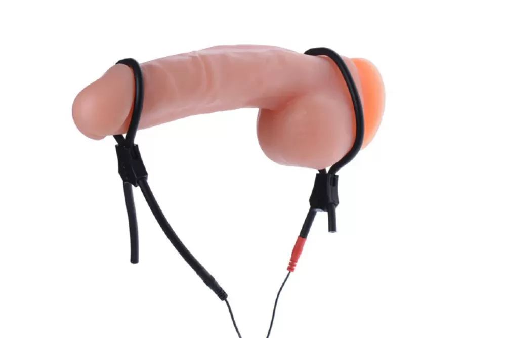 Store Healthy & Active Adjustable E-Stim Cock and Ball Tie