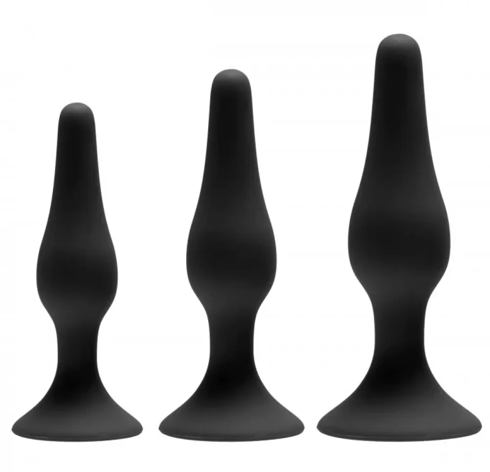 Discount Healthy & Active Apprentice Silicone 3pc Anal Trainer Set