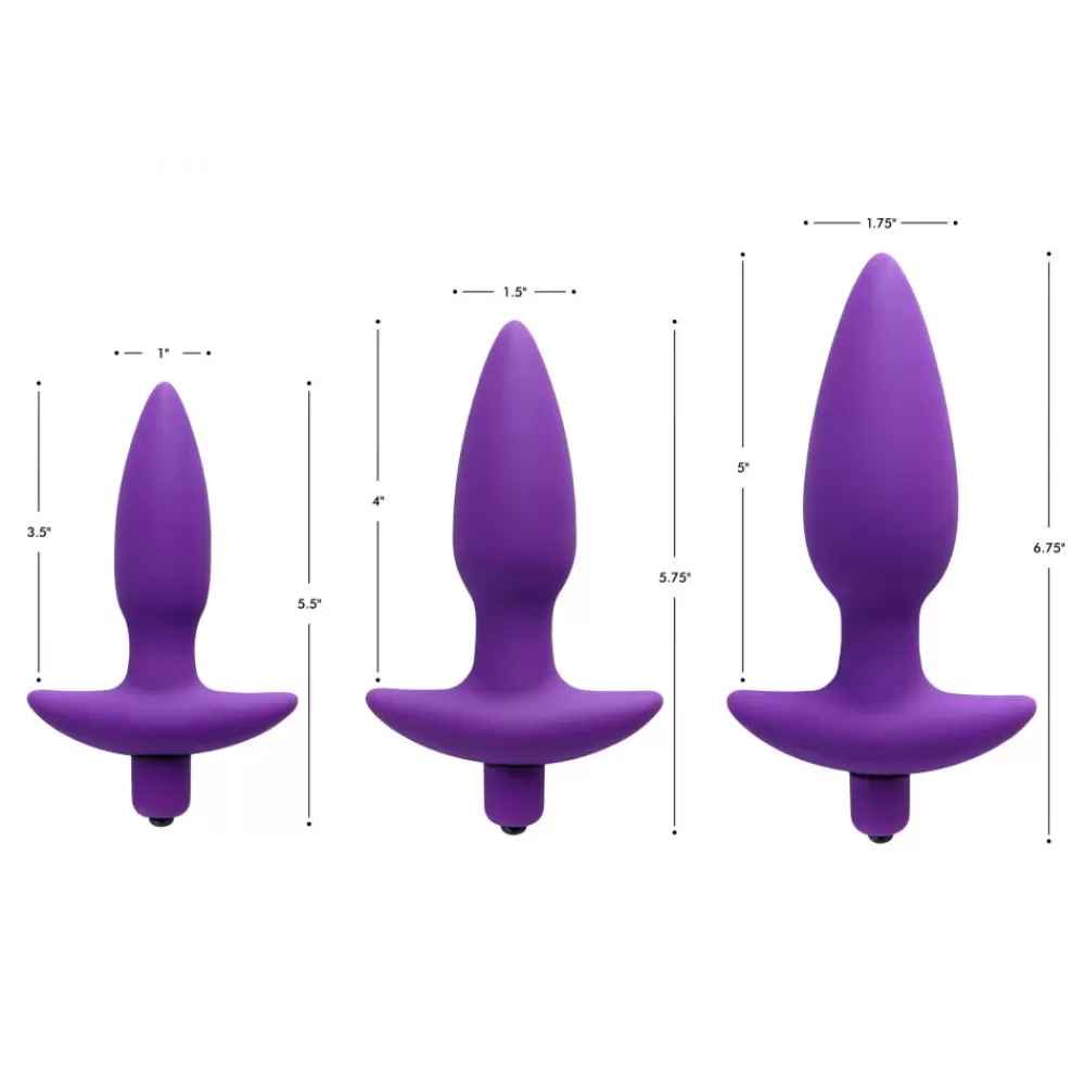 Hot Healthy & Active Aria Silicone Vibrating Anal Plug
