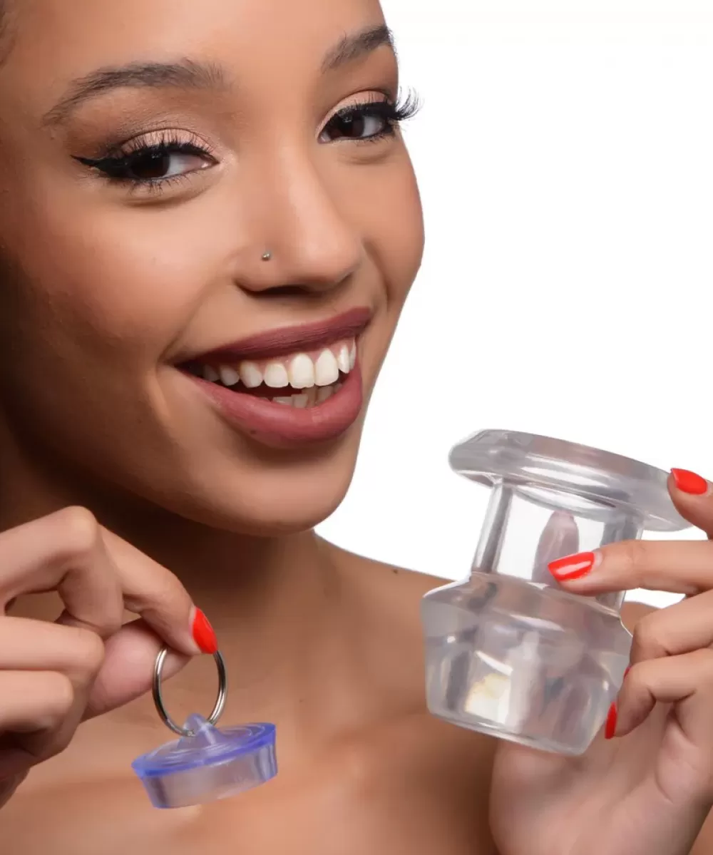 Cheap Healthy & Active Ass Bung Clear Hollow Anal Dilator with Plug