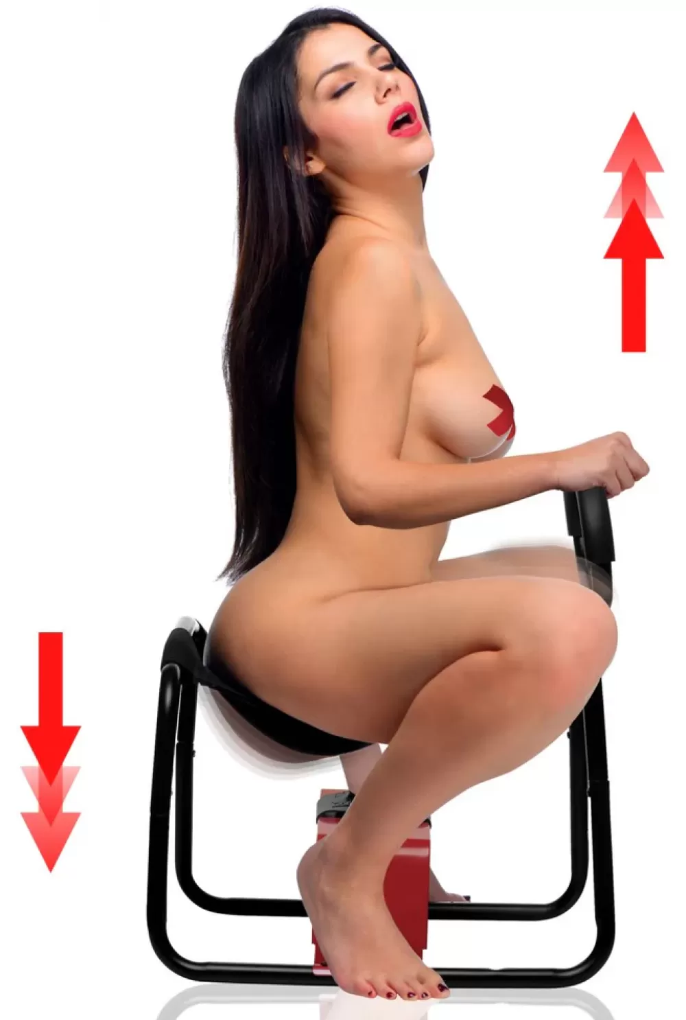 Online Healthy & Active Bangin Bench EZ-Ride Sex Stool with Handles
