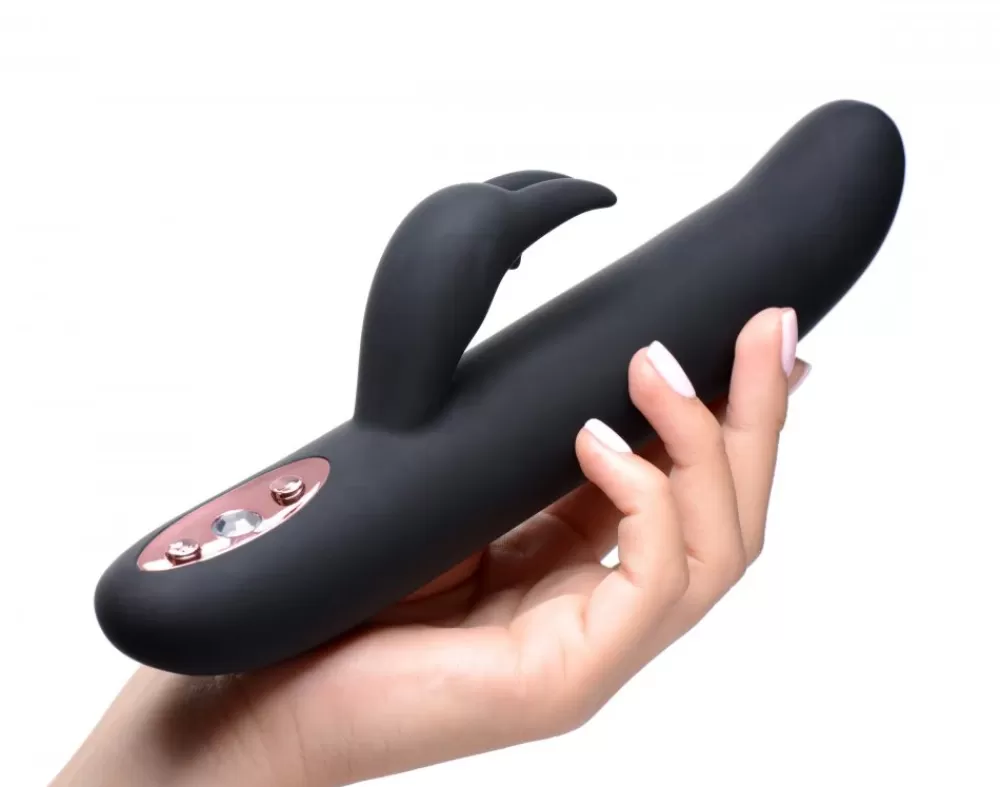 Store Healthy & Active Beckoning Bunny 10X Silicone Royal Rabbits Vibrator
