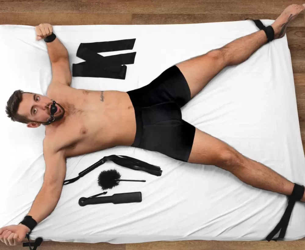 Hot Healthy & Active Bed Restraint Bondage Kit