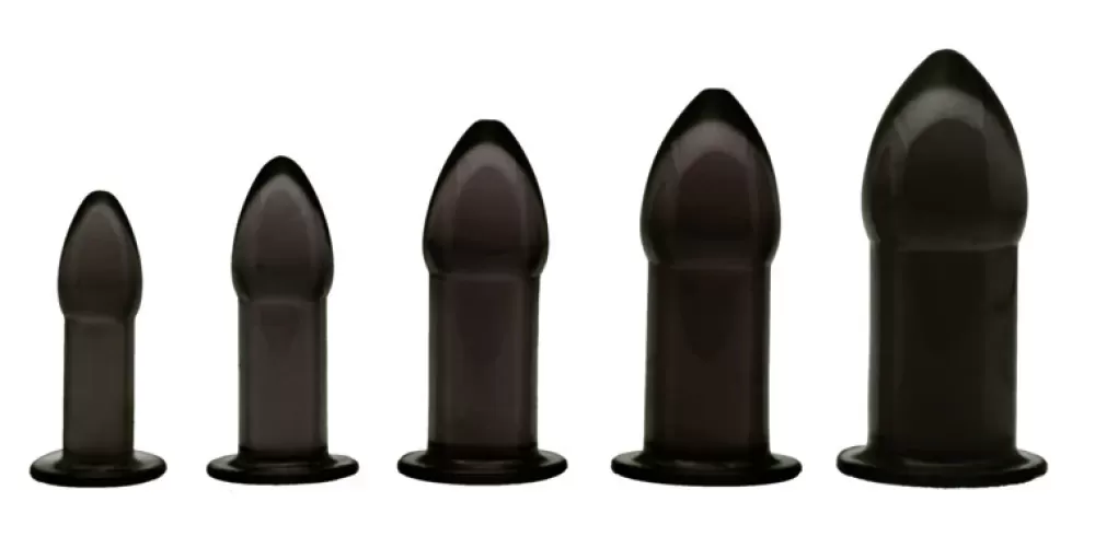 Sale Healthy & Active Black Anal Dilator Kit