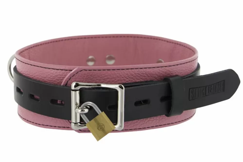 Best Sale Healthy & Active Black and Pink Locking Collar