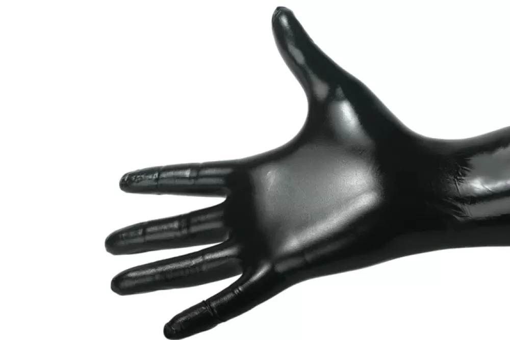 Store Healthy & Active Black Nitrile Examination Gloves