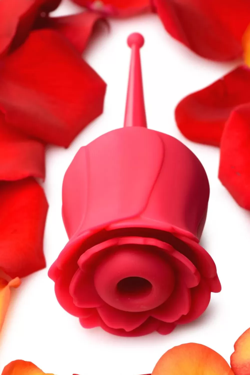 Fashion Healthy & Active Bloomgasm Rose Buzz 7X Silicone Clit Stimulator and Vibrator