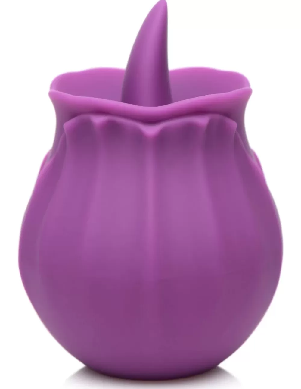 New Healthy & Active Bloomgasm Wild Violet 10X Silicone Clit Licking Stimulator