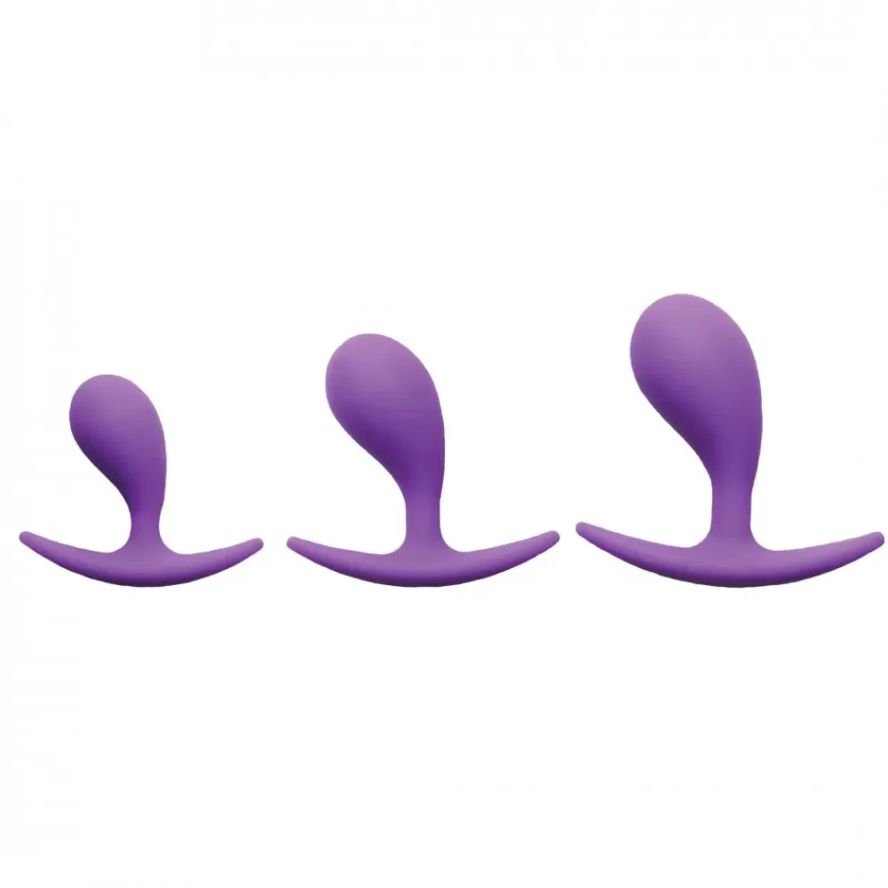 Discount Healthy & Active Booty Poppers Silicone Anal Trainer Set