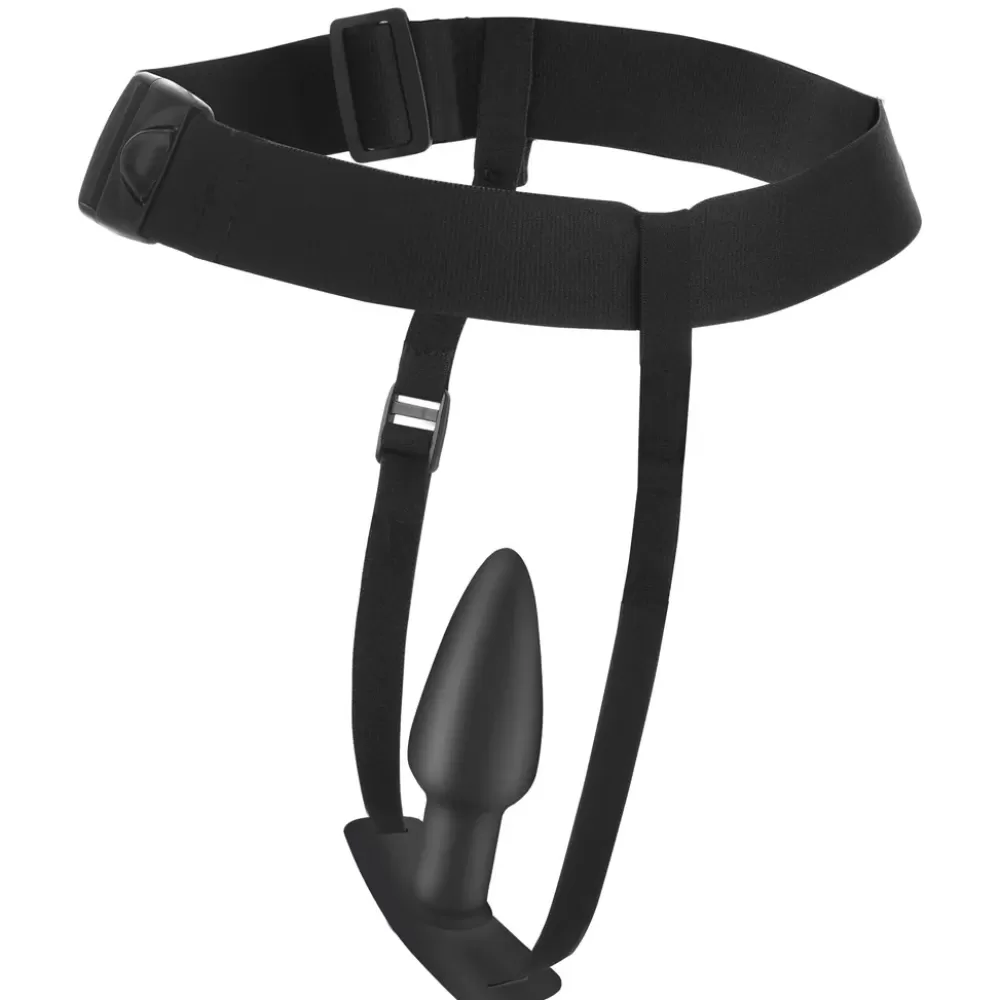 Flash Sale Healthy & Active Bum-Tastic 28X Silicone Anal Plug with Comfort Harness and Remote Control