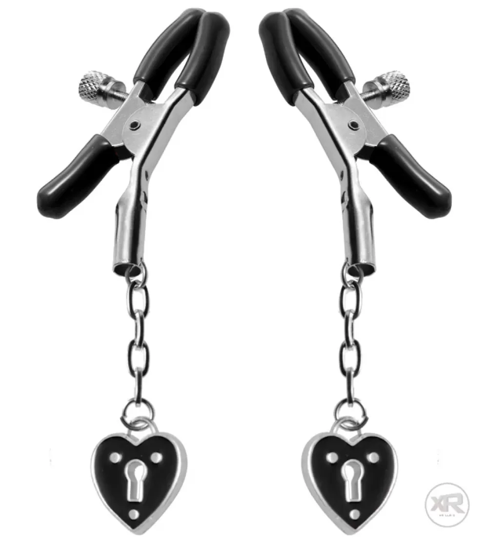 Sale Healthy & Active Charmed Heart Nipple Clamps