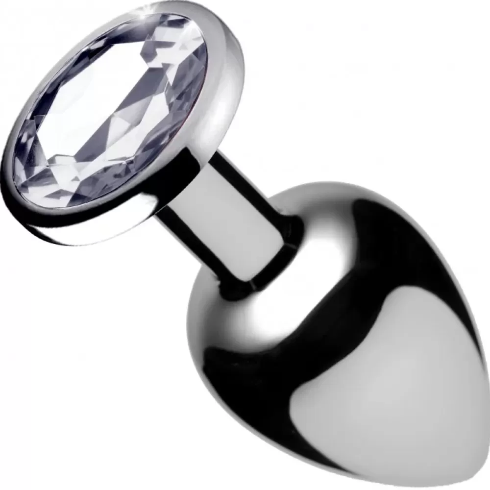 Fashion Healthy & Active Clear Gem Anal Plug