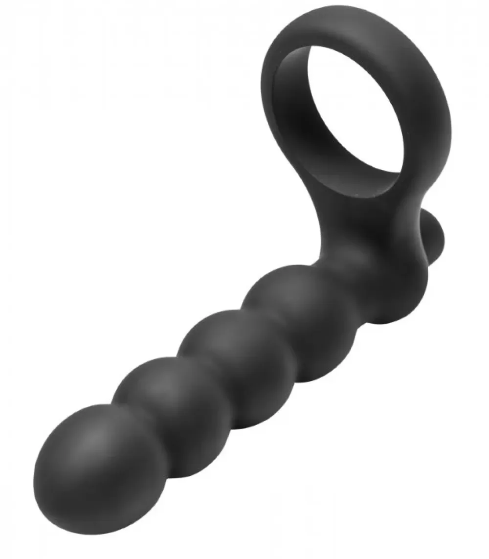 New Healthy & Active Cock Ring with Double Penetration Vibe