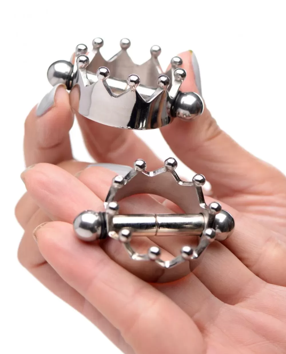 Flash Sale Healthy & Active Crowned Magnetic Nipple Clamps