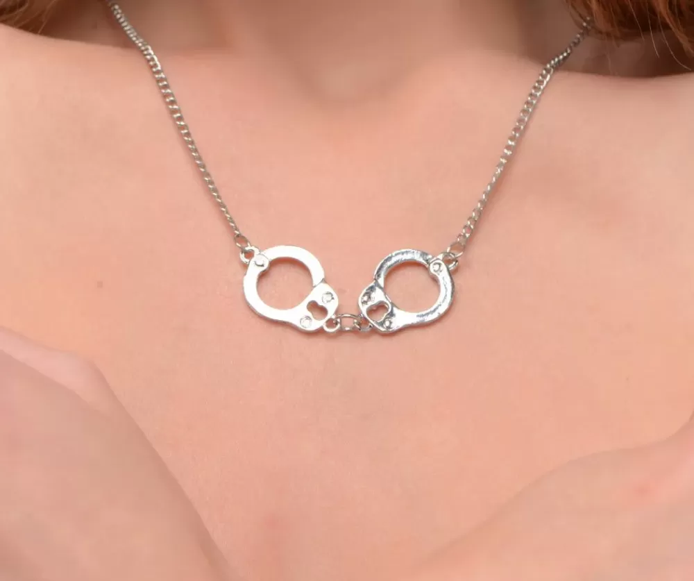 Online Healthy & Active Cuff Her Handcuff Necklace