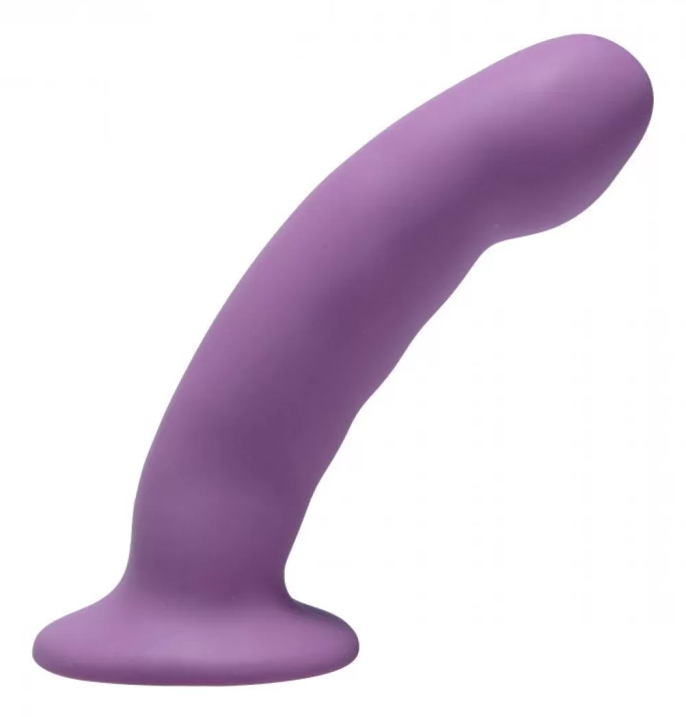 New Healthy & Active Curved Silicone Strap-On Dildo