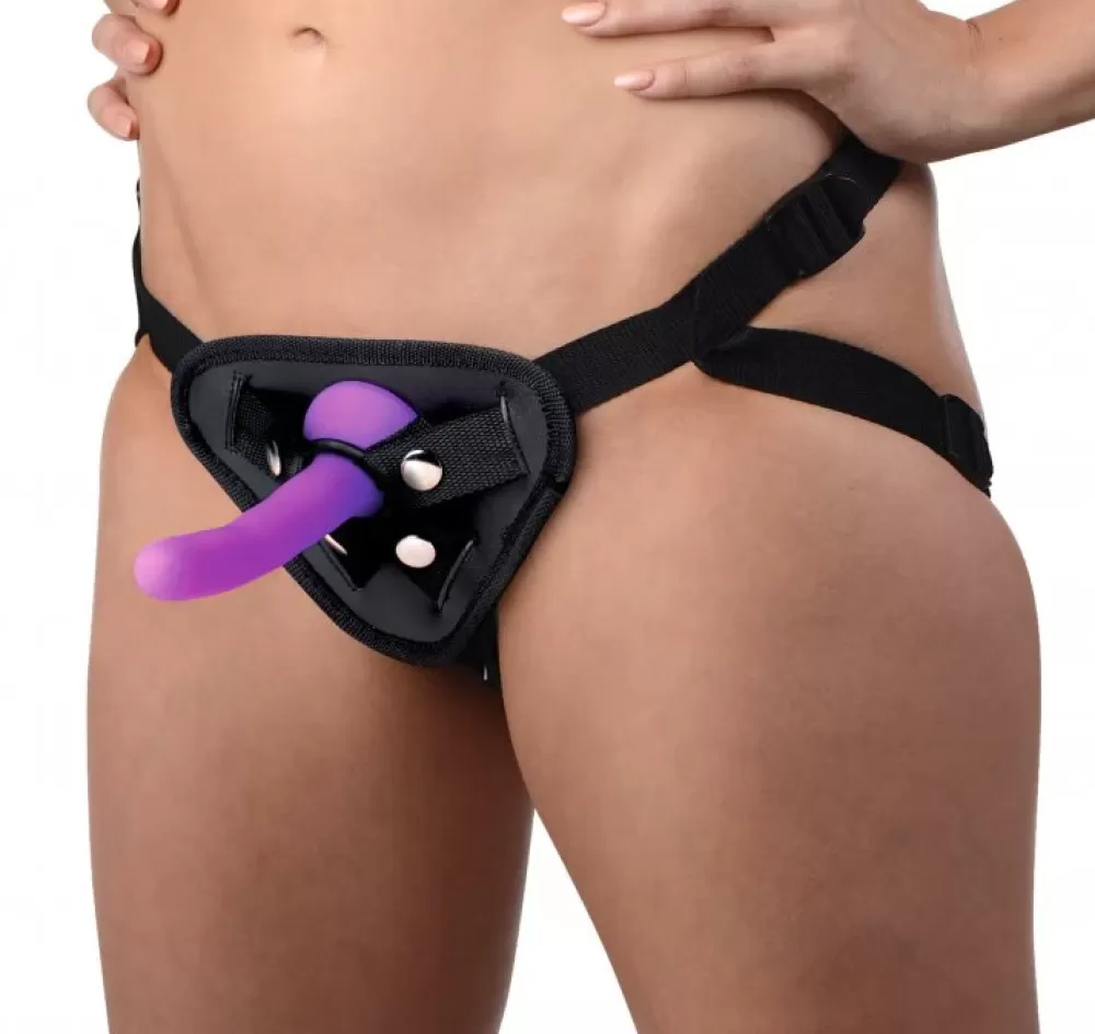 Cheap Healthy & Active Double G Deluxe Vibrating Strap On Kit