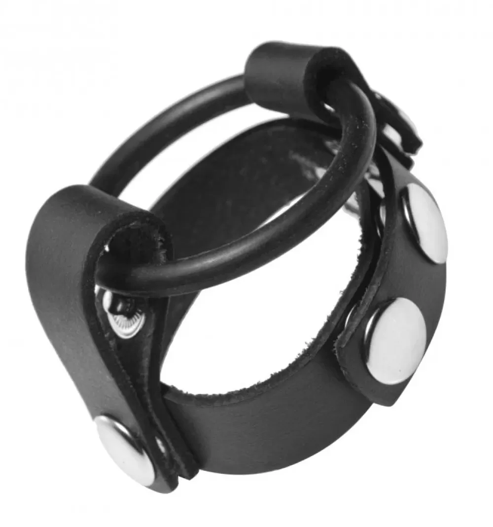 New Healthy & Active Double Ring Cock And Ball Harness